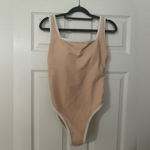 LainSnow Ocean Isle One Piece- Champagne - Brand New